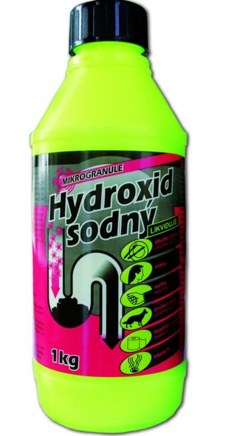 Čistič odpadu HYDROXID SODNÝ 1 KG