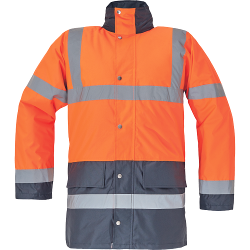 SEFTON bunda HV oranžová/navy