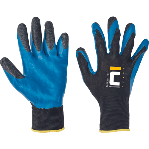 GARRULUS rukavice latex protišmykove