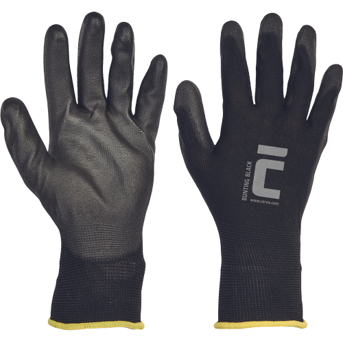 BUNTING BLACK rukavice nylon