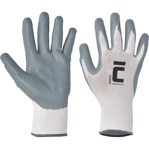 BABBLER rukavice nylon uplet / nitril
