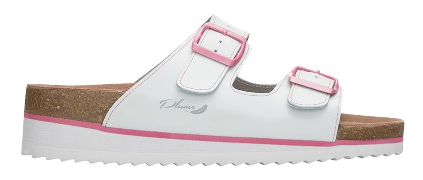 Šľapky JUNO white