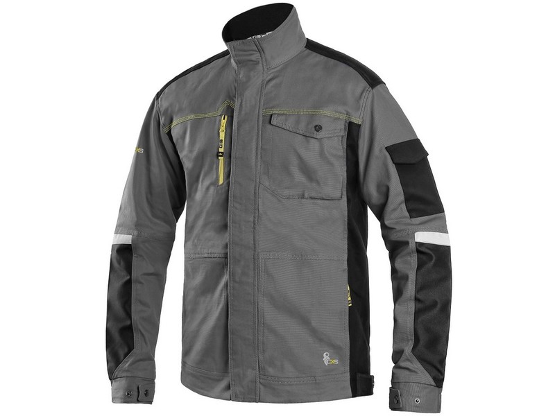Blúza CXS STRETCH sivo-čier 170-176 cm