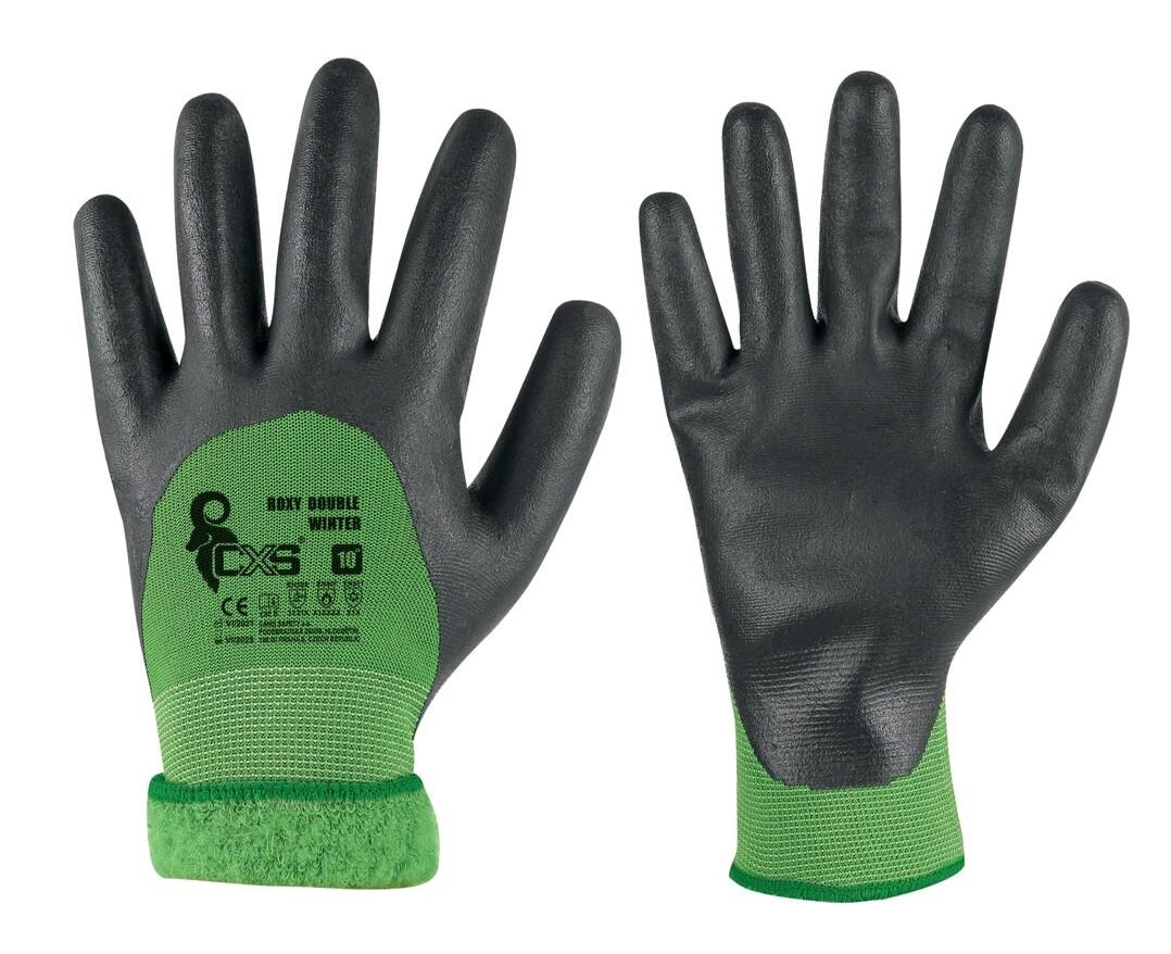 Pracovné zateplené rukavice DOUBLE ROXY WINTER veľ.10