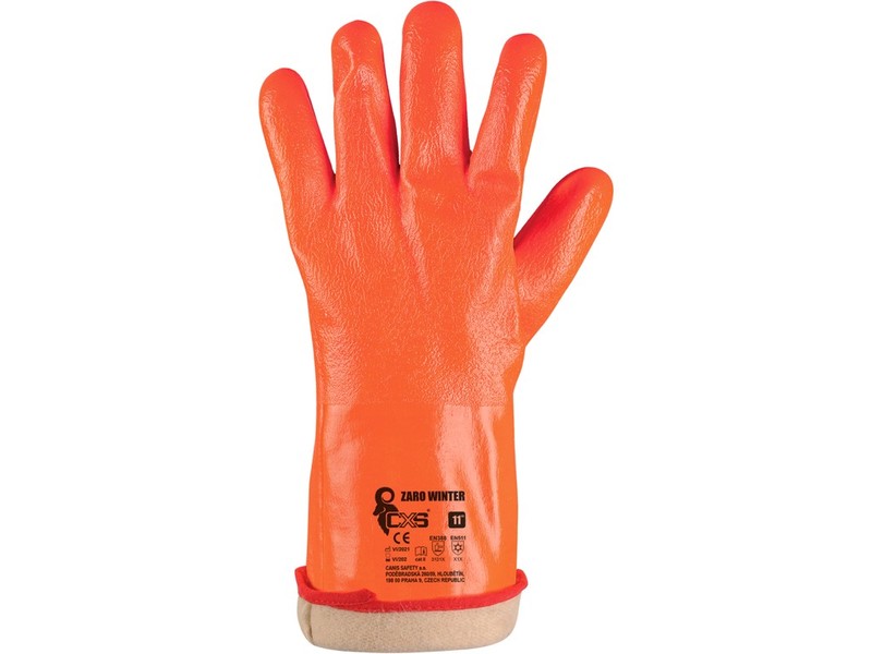 Pracovné zateplené rukavice ZARO WINTER veľ. 11