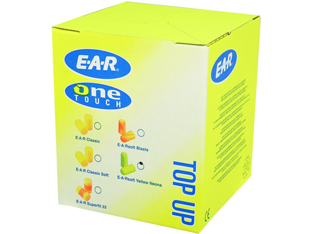 Zátky do uší EAR Soft náhradná náplň 500 párov