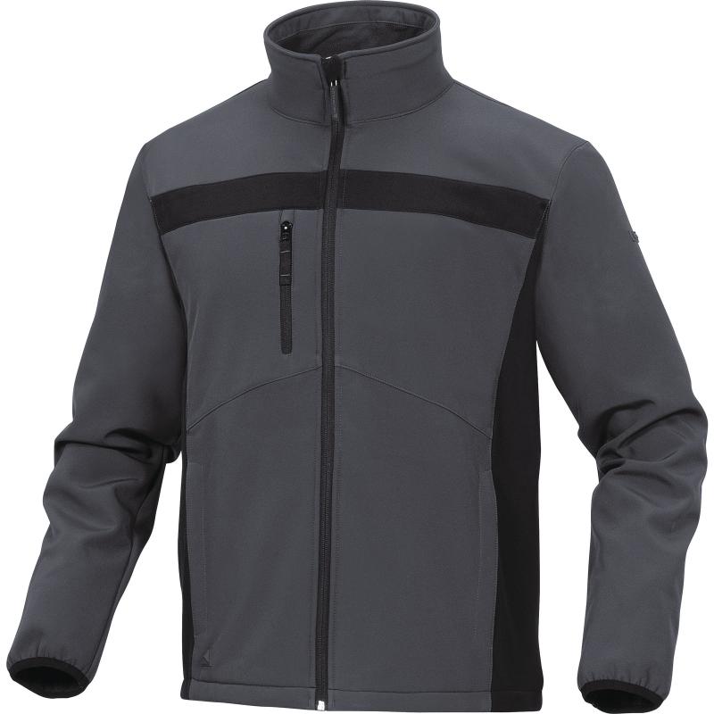 SOFTSHELL BUNDA LULEA2 SIVA/ČIERNA