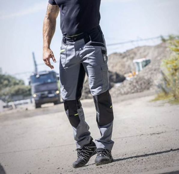 Nohavice do pása ARDON 4Xstretch sivé