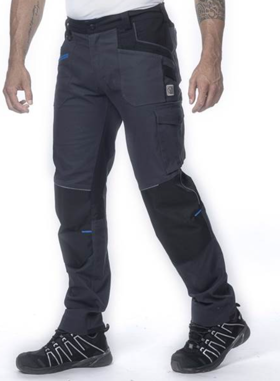 Nohavice do pása ARDON 4Xstretch tmavo sivé
