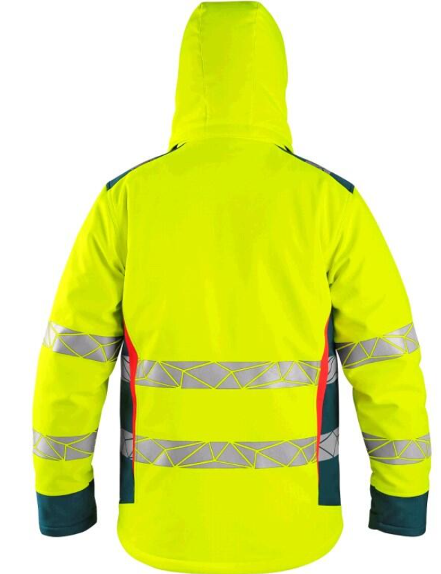 Zimná bunda BEDFORD WINTER softshell žltá