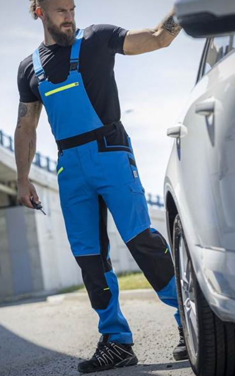 Nohavice na traky ARDON 4Xstretch modré