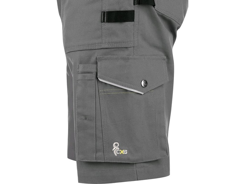 Kraťasy CXS STRETCH sivo-čier