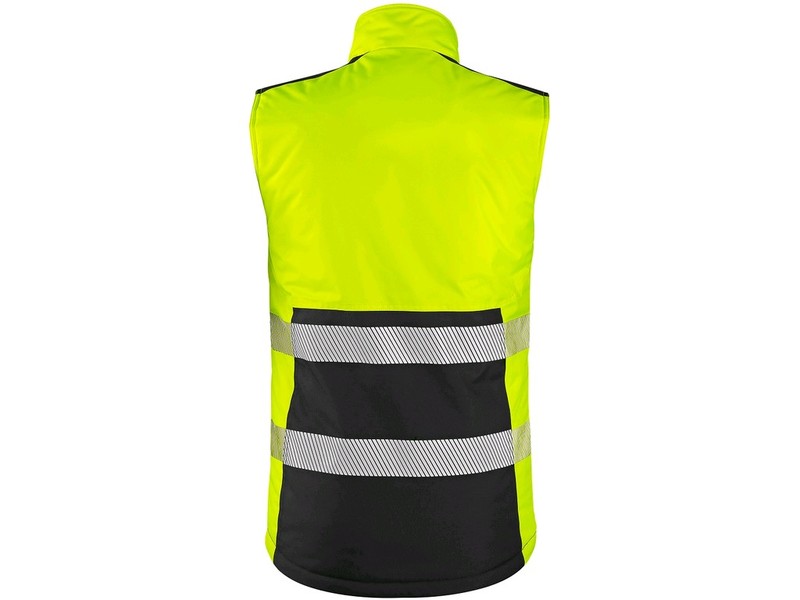 Zateplená reflexná vesta BENSON Hi-Vis žltá