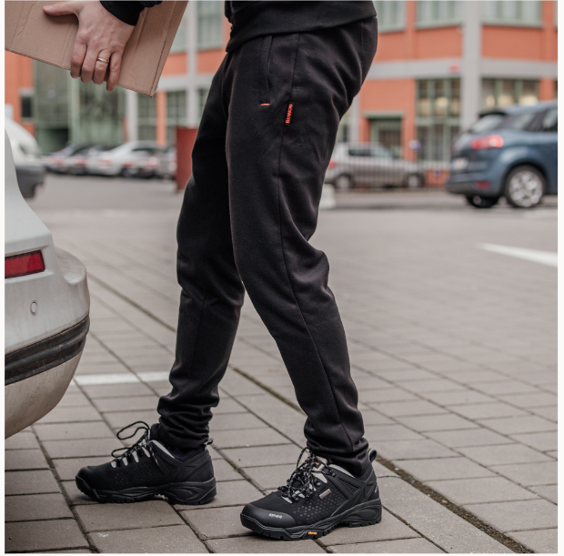 Tepláky ANESI TROUSERS BLACK