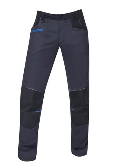 Nohavice do pása ARDON 4Xstretch tmavo sivé