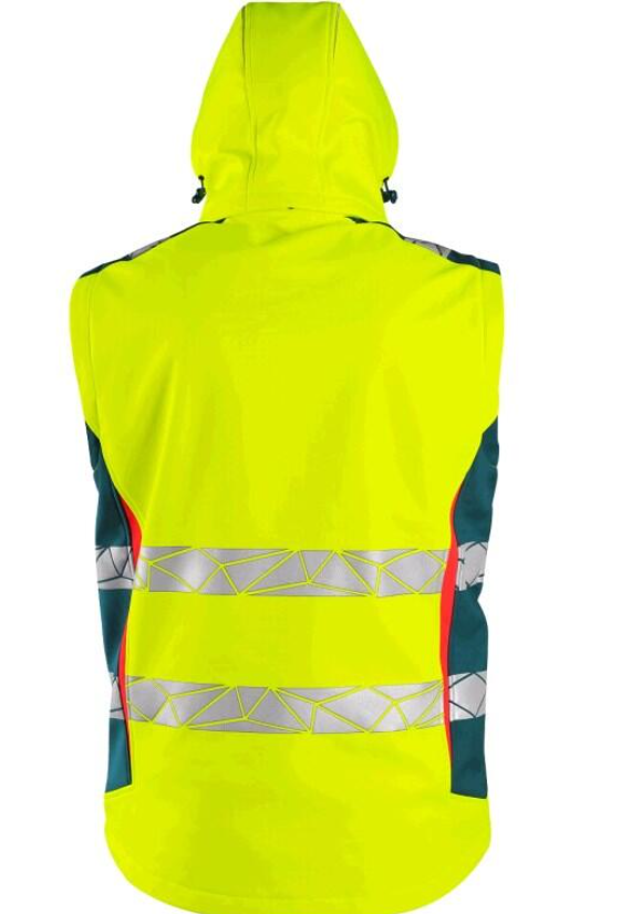 Bunda BEDFORD softshell reflex žltá
