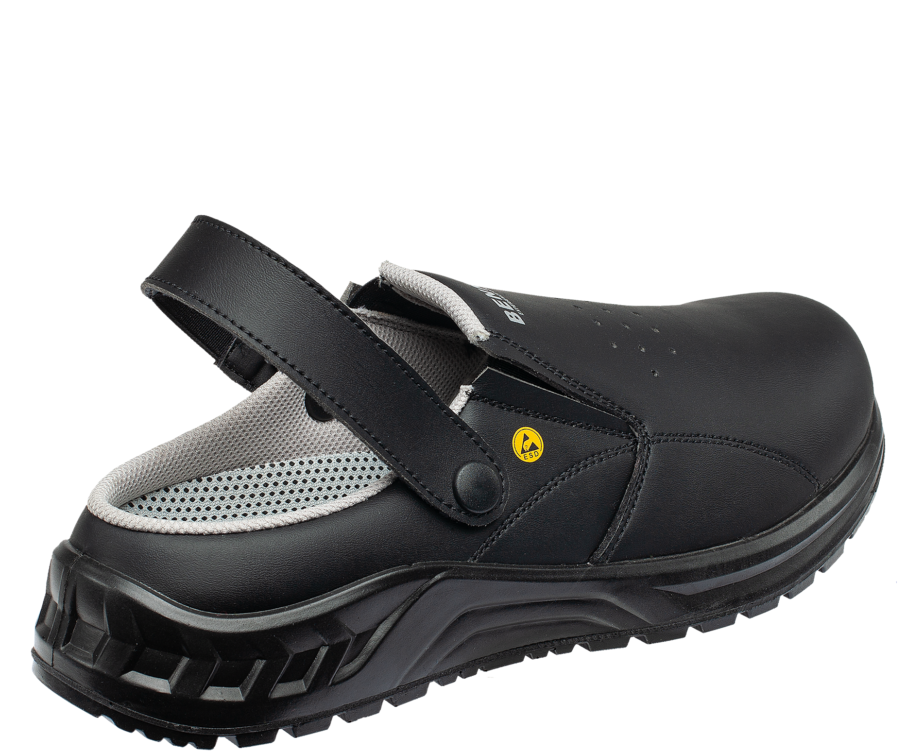BLACK OB ESD SLIPPER