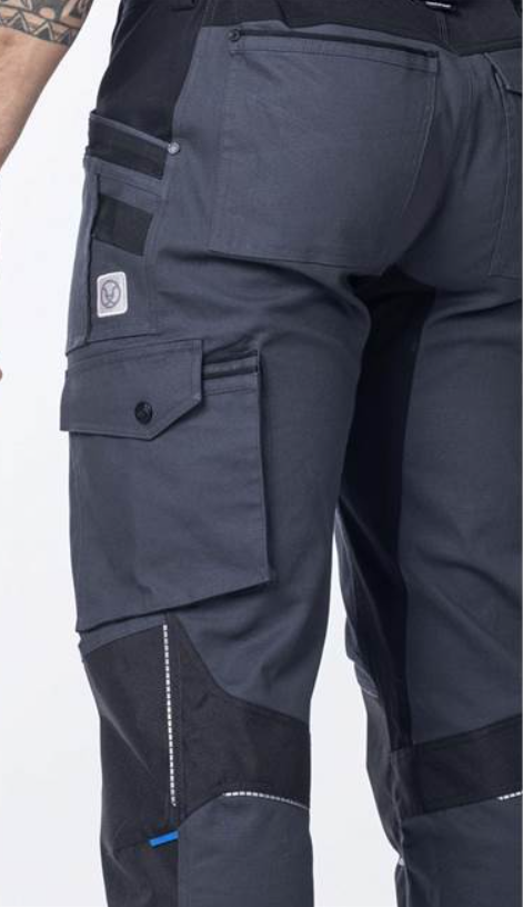 Nohavice do pása ARDON 4Xstretch tmavo sivé