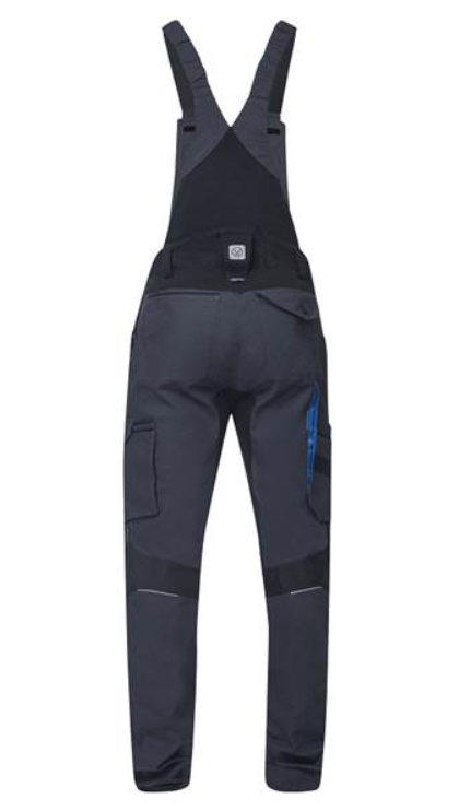Nohavice na traky ARDON 4Xstretch tmavo sivé