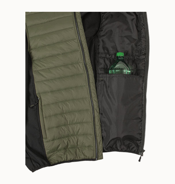 Bunda IRIS JACKET zel/čierna